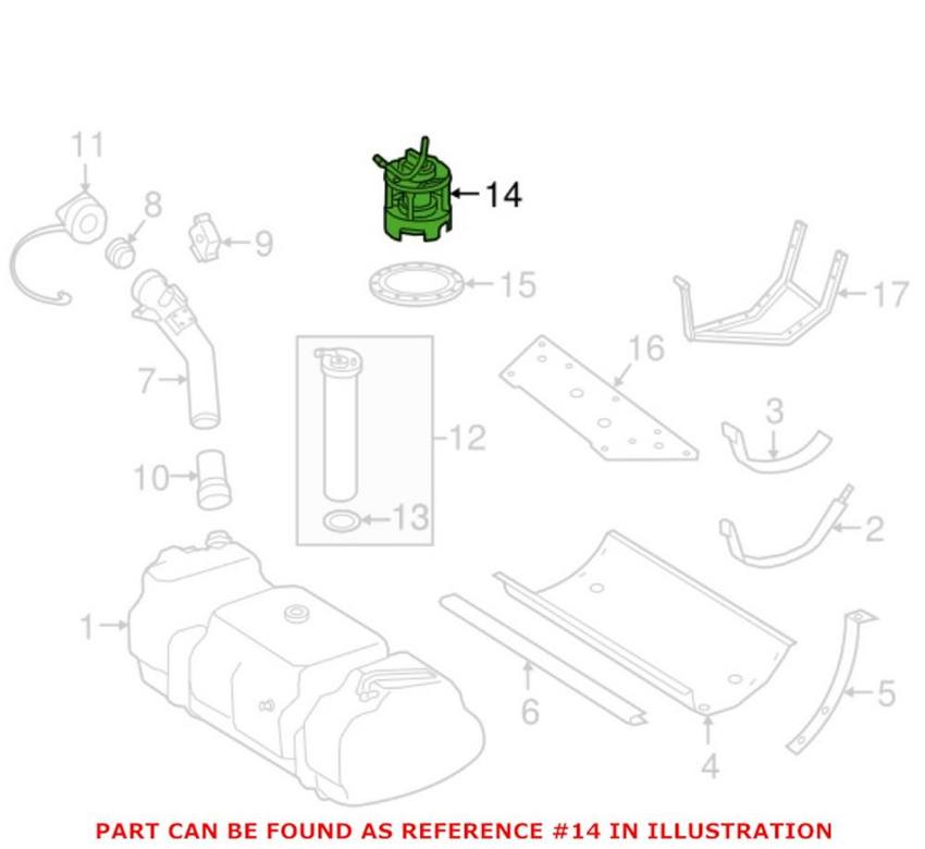 Mercedes Electric Fuel Pump 1904700294